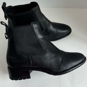 Black Cole Haan Waterproof Chelsea Boots Size 9